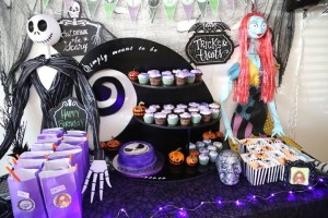 Nightmare Before Christmas Party Table