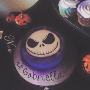 Jack skellington cake