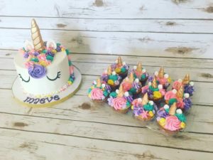 unicorn cupcakes