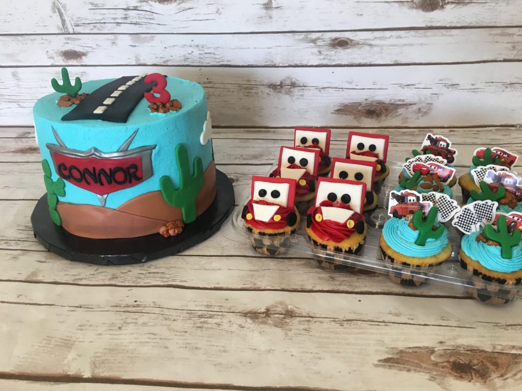 Cars cupcakes phoenix