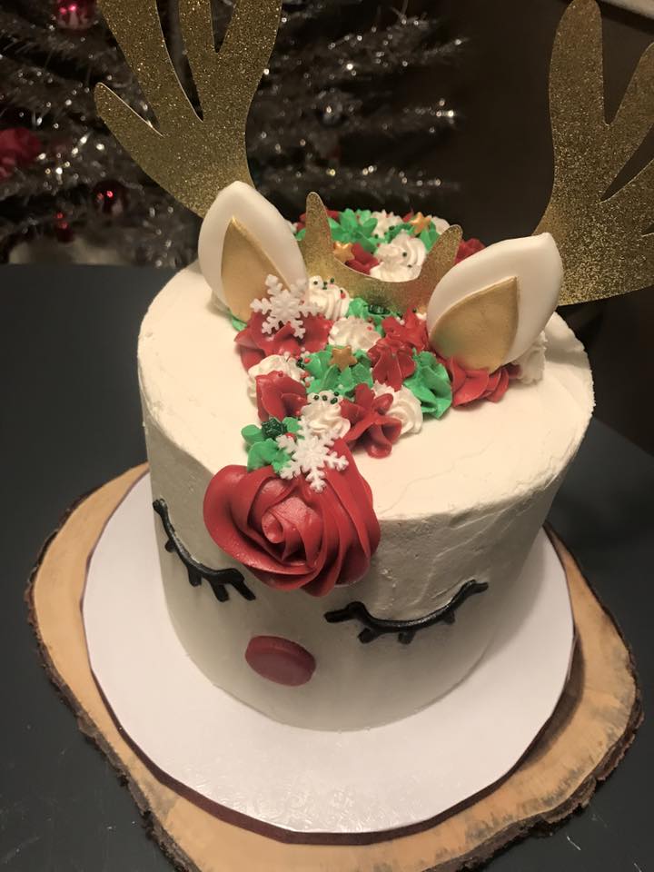 reindeer cake