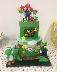 Mario Brothers Cake